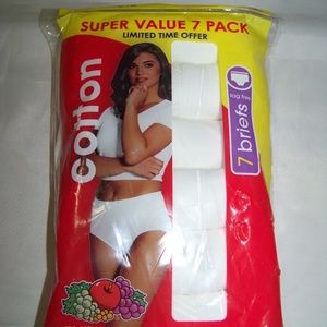 Fruit Of The Loom Women's Briefs 7 Pairs